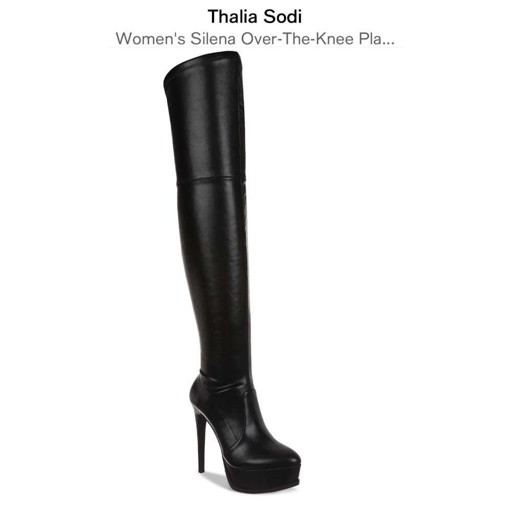 NWOT- Over The Knee Black Boots